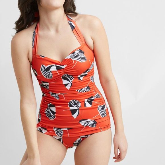 Esther Williams Other - NWT Modcloth Esther Williams Bathing Beauty One-Piece Swimsuit Size 10